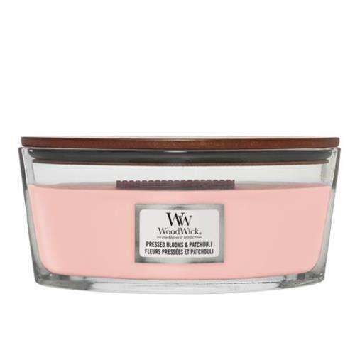 WoodWick Geurkaars Ellipse - Pressed Blooms & Patchouli