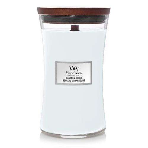 WoodWick Geurkaars Large - Magnolia Birch