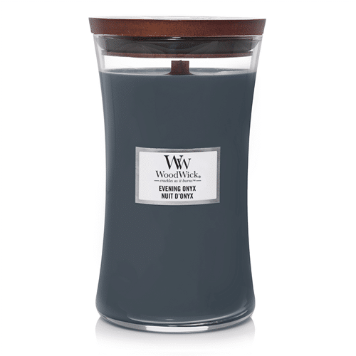 WoodWick Geurkaars Large - Evening Onyx