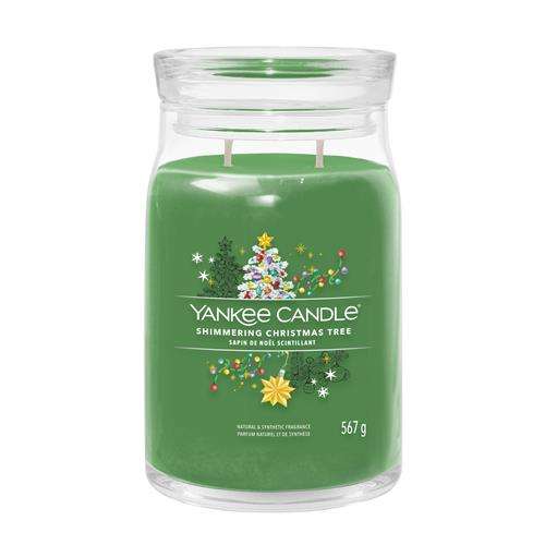 Yankee Candle Signature Large - Shimmering Christmas Tree