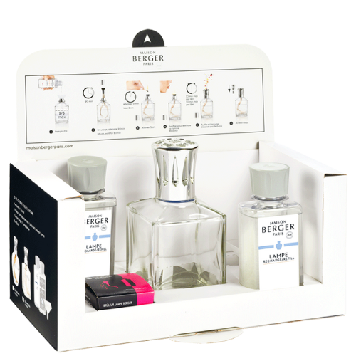 Lampe Berger Giftset Essentielle Carrée Cube