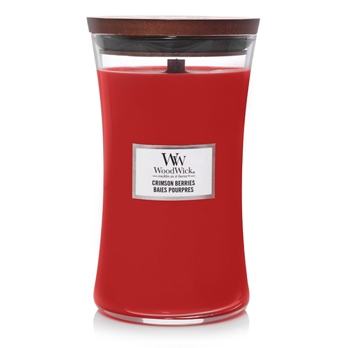 WoodWick Geurkaars Large - Crimson Berries